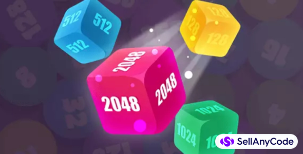 Cube 2048: 3D Merge Game