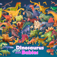 Dinosaurus Pack with Babies