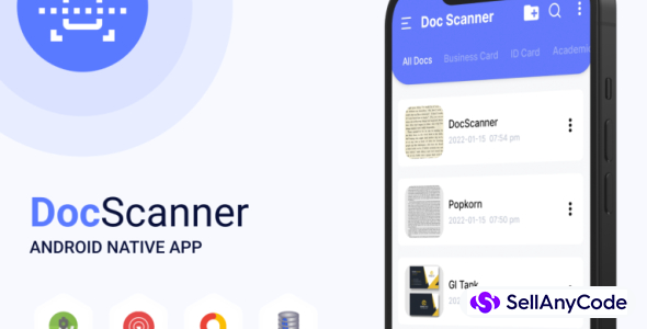 DocScanner - Android App with In-App Purchase and Admob