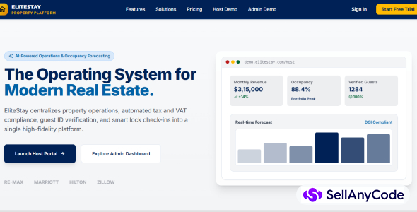 EliteStay – Property Management System & Vacation Rental Software