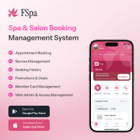 FSPA - Spa & Salon Booking Management System - iOS