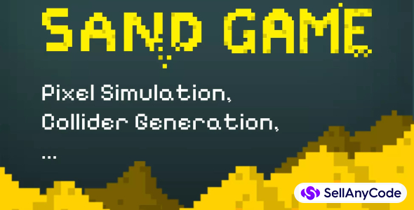 Falling Sand Game Template - Pixel Simulation