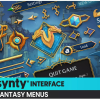 Fantasy Menus - Synty INTERFACE - GUI
