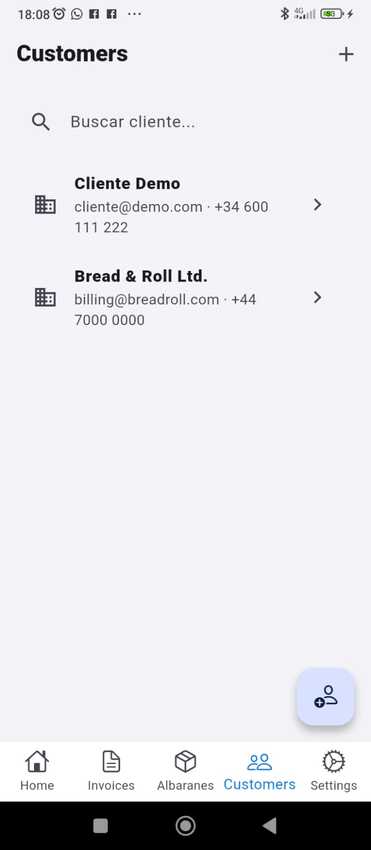 Flutter Invoice & Delivery Notes Manager App — screenshot 4