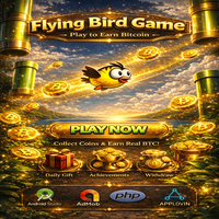 Fly & Earn Turn Every Flap into Real Bitcoin! with Admin Panel and AdMob