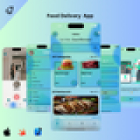 Food Delivery Native IOS App UI Template 2025