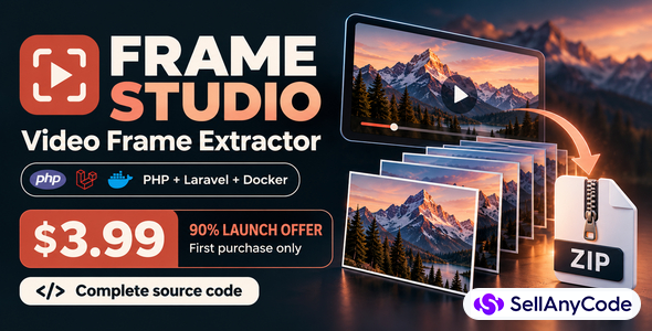 Frame Studio - PHP Laravel Video Frame Extractor with Docker