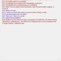 Grade School Chatbot