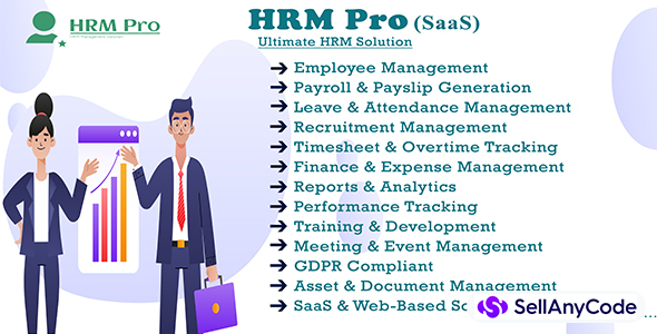 HRM Pro (SaaS) - Ultimate HRM Solution