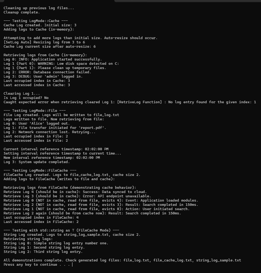 LOG++ — screenshot 5