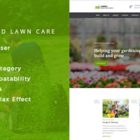 Lander - Landscaping WordPress Theme