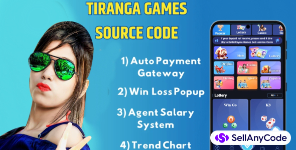 Latest Tiranga Games Source Code V.2.8