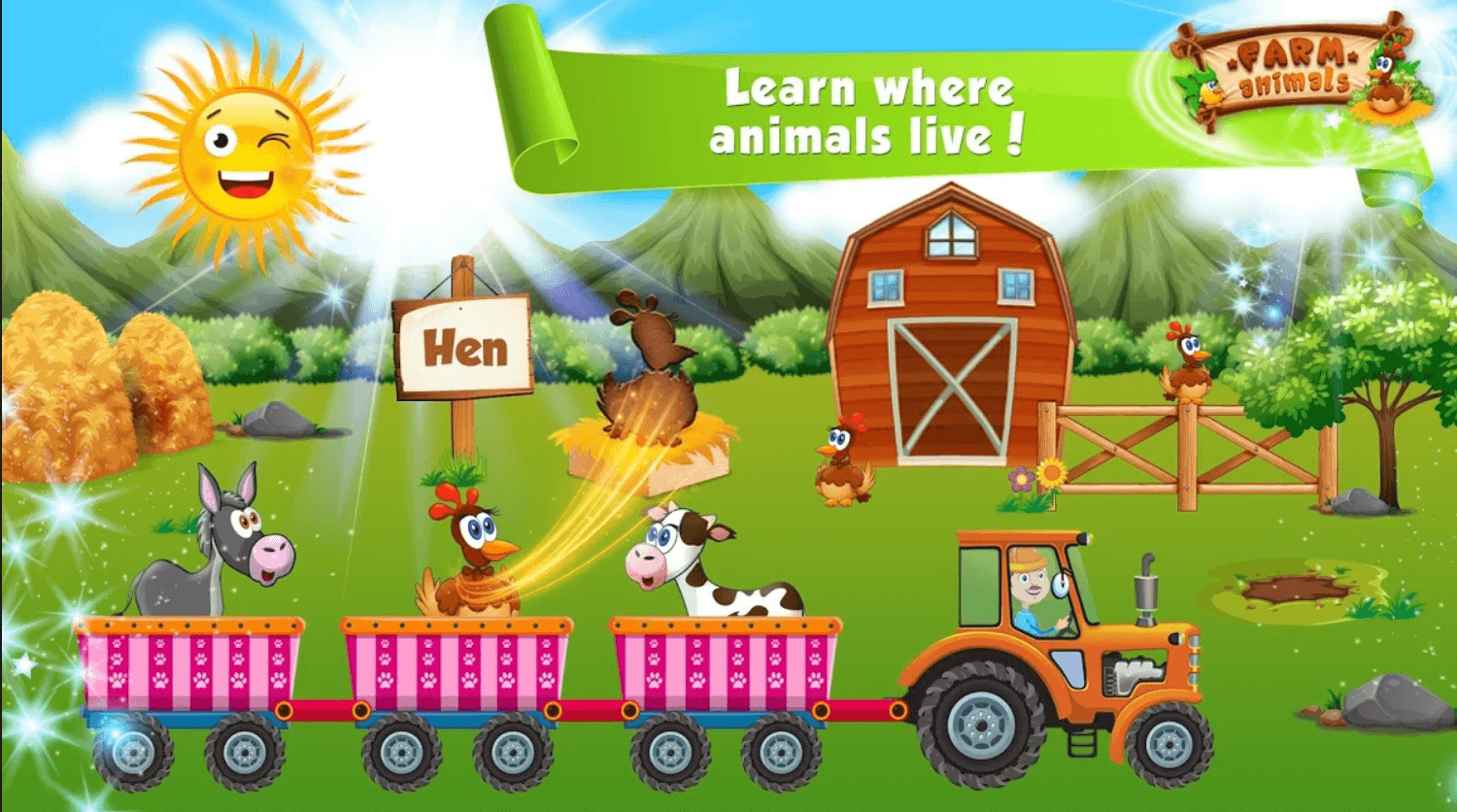 Learning Farm Animals: Educational Games For Kids Source Code - SellAnyCode