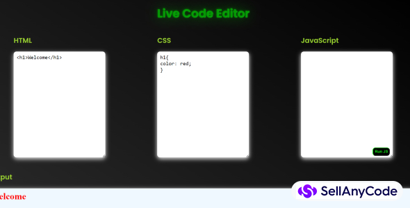 Live Code Editor