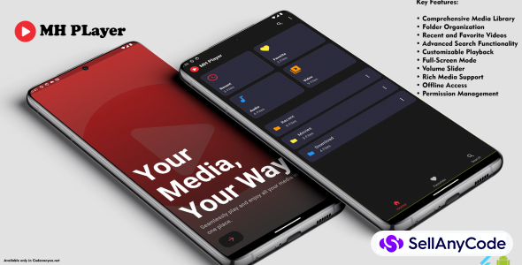 MH Player: The Ultimate Media Experience - Flutter MX Player Clone Full Application