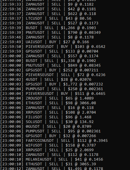 Market Liquidation Watcher — screenshot 1