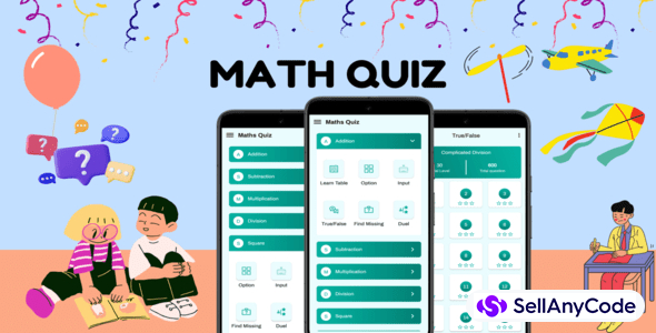 Math Quiz - Math Learning Brain Challenge