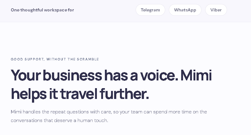 Mimi — screenshot 1