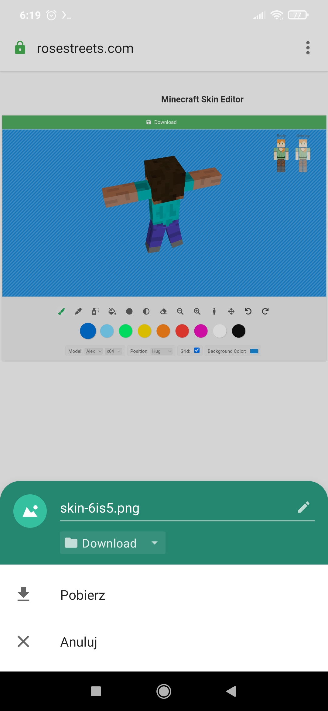 Minecraft Skin Editor Source Code - SellAnyCode