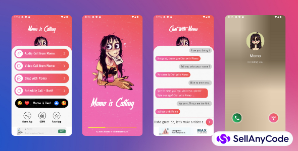 Momo Is Calling - Fake Call / Chat