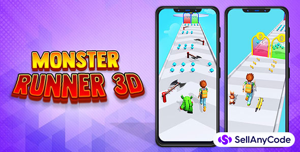Monster Squad Runner 3D- New Top Trending Unity Game