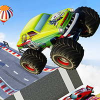 Monster Truck Impossible Stunt Game