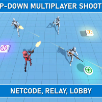 Multiplayer Top-Down Shooter Template