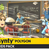 POLYGON Kids - Low Poly 3D Art by Synty