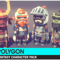 POLYGON Mini - Fantasy Character Pack