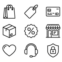 Pack 15 Icnes E-Commerce Pro