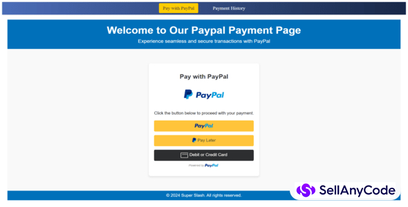 PayPal Payment Integration with Angular and .NET 8 API