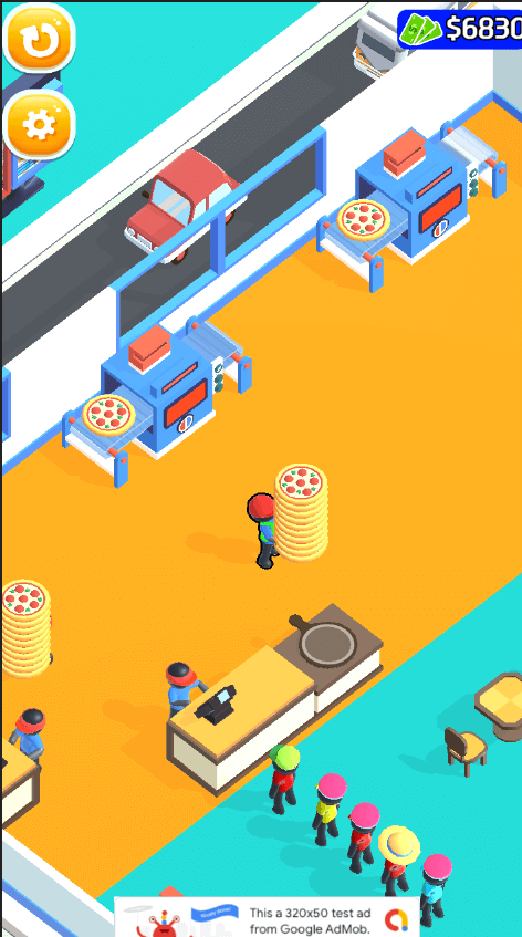 Pizza Ready 3D Idle Restaurant Game Unity Source Code — screenshot 6