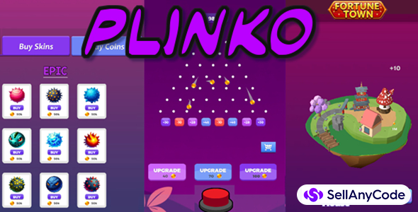 Plinko Town - Unique Plinko game