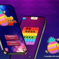 Pop It 3d Fidget, Two Players Game With AI