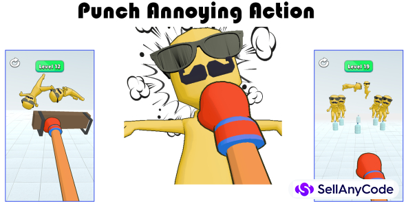 Punch Annoying Action 3D