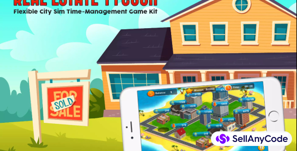 Real Estate Tycoon! City Sim Game Kit