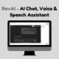 Rev AI AI Chat, Voice Recognition & Text-to-Speech Assistant
