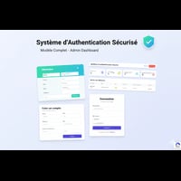 Secure PHP Authentication System - JWT, reCAPTCHA v3, Admin Panel & Modern UI