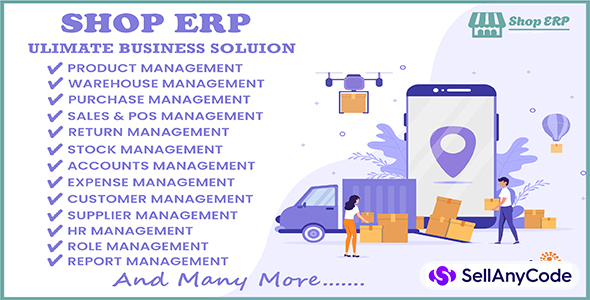 Shop ERP - Ultimate Business Solution