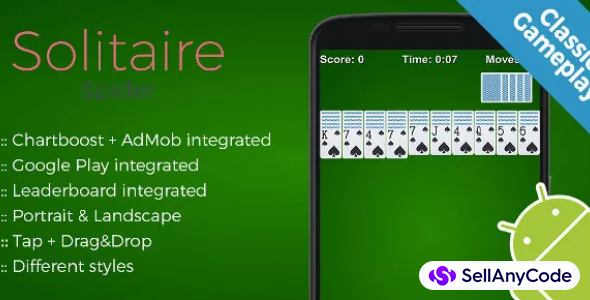 Solitaire Spider Source Code - SellAnyCode