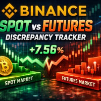 Spot vs Futures Price Scanner