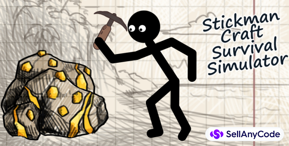 Stickman Craft Survival Simula