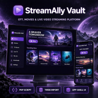 StreamAlly Vault - OTT, Movies, TV Series & Live TV Streaming Platform | PHP Video Streaming Script