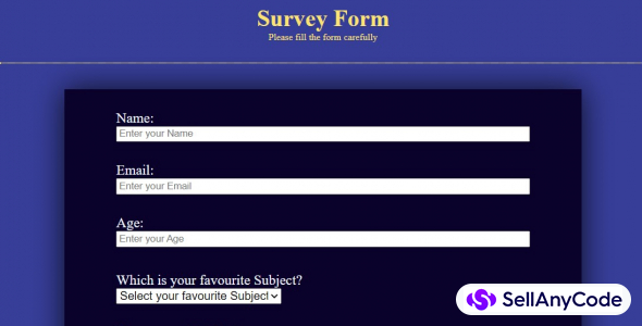 Survey Form