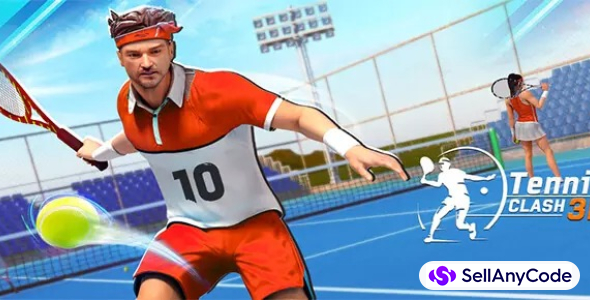 Tennis Game 3D Unity Source Code