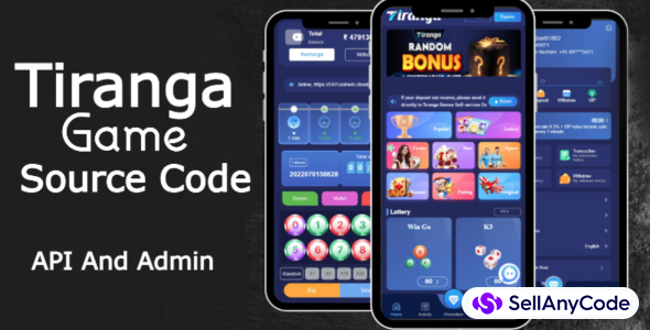 Tiranga Game With Admin Panel Full Setup Source Code