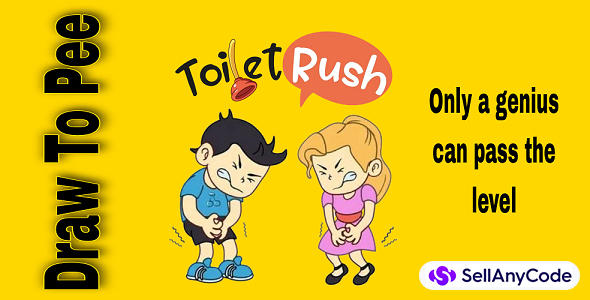 Toilet Rush Draw To Path Hot Hyper Casual Game