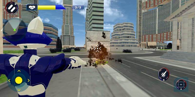 Transformer Fighting Superhero City — screenshot 8