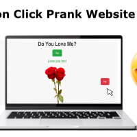 Try To Click On "No" Button, Do You Love Me? Button Click Fun Website Source Code