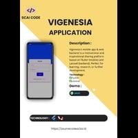 VIGENESIA Inspiration Sharing App